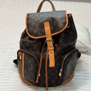 Authentic Louis Vuitton Backpack in excellent condition. Includes dust bag.